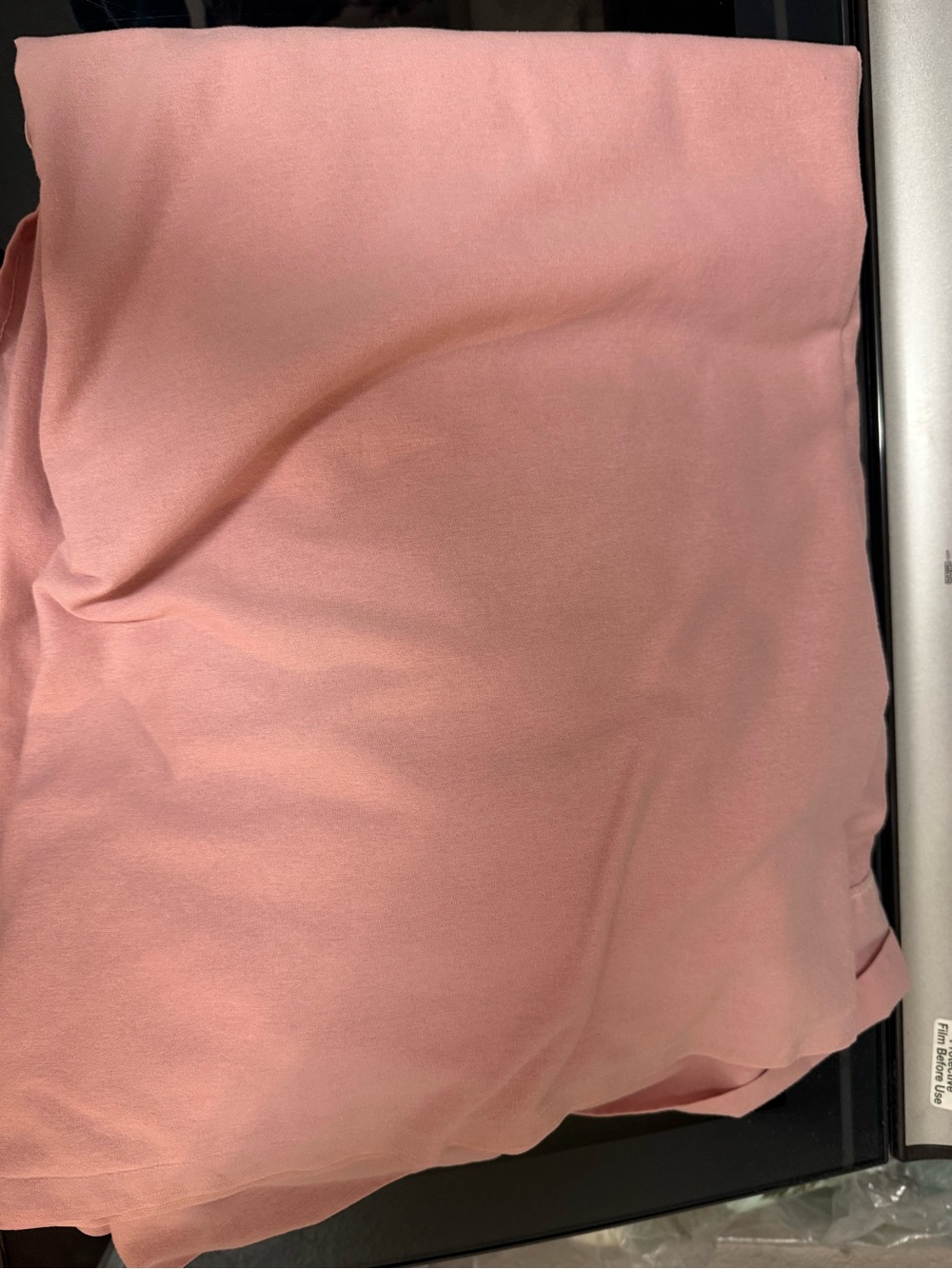 Vintage Soft Dusty Rose Flat Queen Sheet
